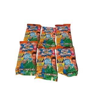 NERF Better Than 6-Balloons Water Toys, Easy 1pc Clean Up - 648 Pods Total New